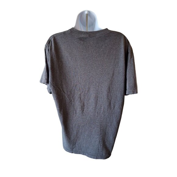 US Army Mens Graphic T Shirt Camouflage Gray M Grunge Streetwear - Picture 2 of 5